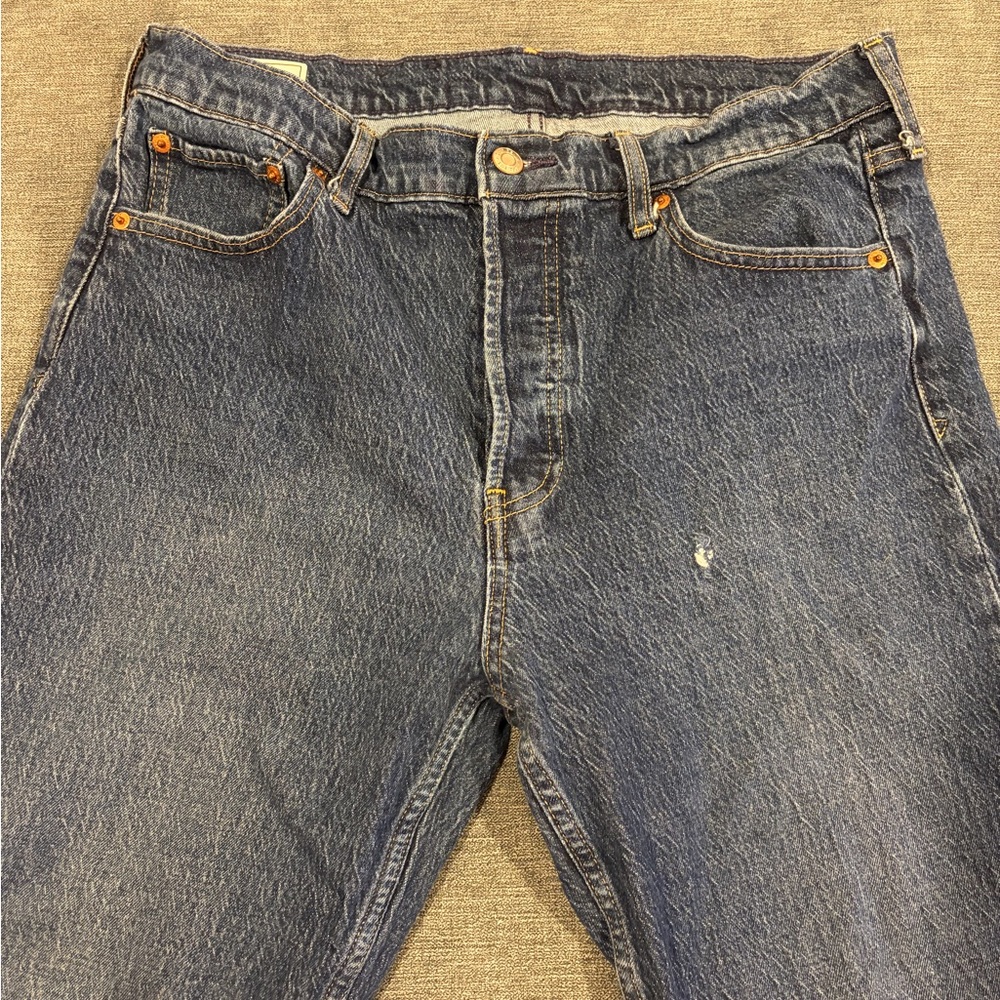 GAP Women'a Cheeky Straight High Rise Denim Jeans
